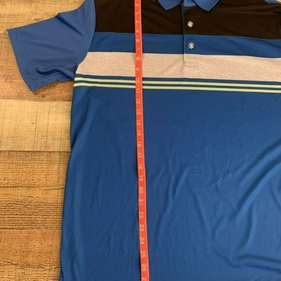 Callaway Opti-Dri Golf Shirt Mens M Magnetic Blue NWT - Picture 9 of 9